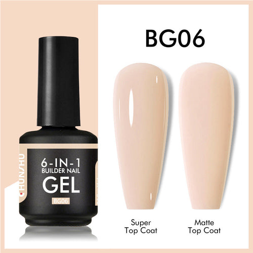 Nail Builder Gel in Pink, Clear and Nude | 15ML